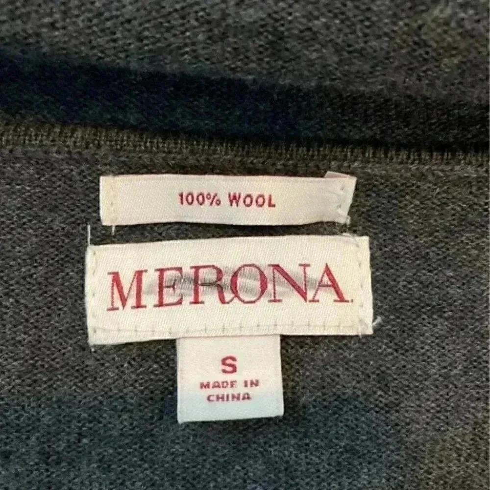 Merona 100% wool sweater in size small - Picture 3 of 3